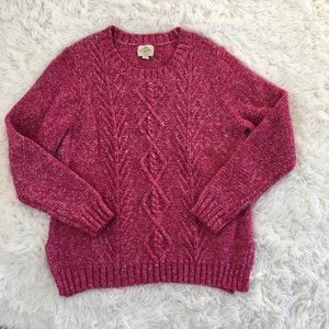 St. John’s Bay pink sweater size XL